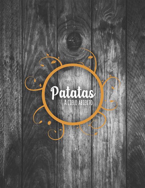 Carta Patatas Master By Patatas A Cielo Abierto Issuu