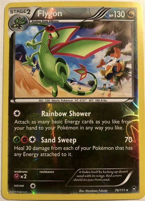 Flygon Reverse Holo 76 Prices Pokemon Furious Fists Pokemon Cards