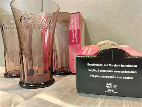 Mcdonald S Coca Cola Glas Form Von Gl Ser Pink Kaufen Auf