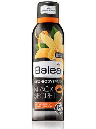 Balea Deo Bodyspray Black Secret KremMania