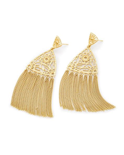 Ana Tassel Statement Earrings Kendra Scott Jewelry