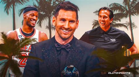 Jimmy Butler Erik Spoelstra Share Opinions On Lionel Messi Joining