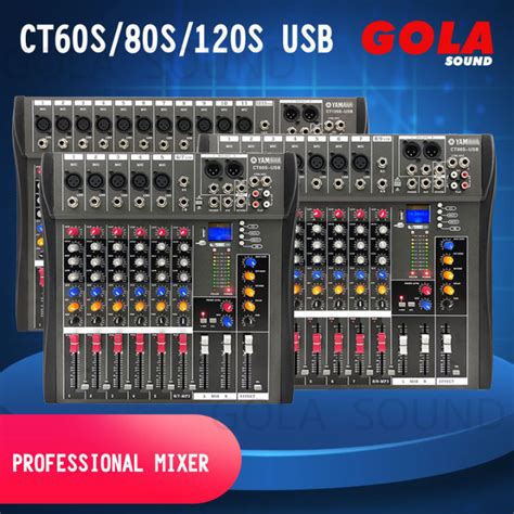 GOLA SOUND COD YAMAHA CT60S CT80S CT120S Audio Mixer Professional 6