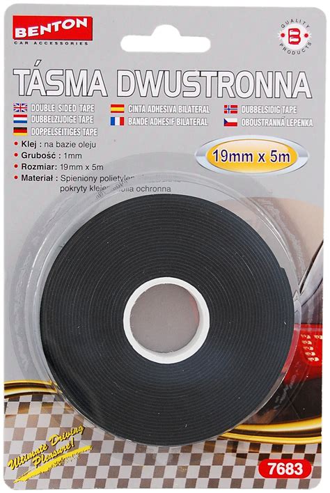 Taśma dwustronna 19 mm x 5 m Bricomarche pl