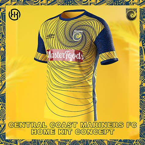 Central Coast Mariners FC | Home kit concept