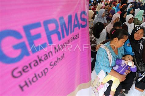 Gerakan Masyarakat Hidup Sehat Antara Foto