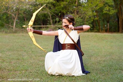 Diy Greek Goddess Costume Artemis Make It And Love It