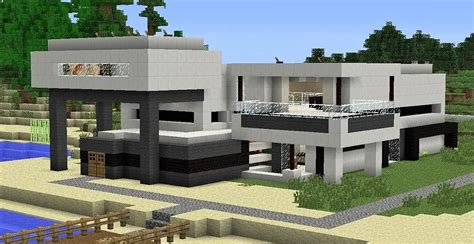 Cómo Hacer Una Casa Moderna En Minecraft Belleza Estética