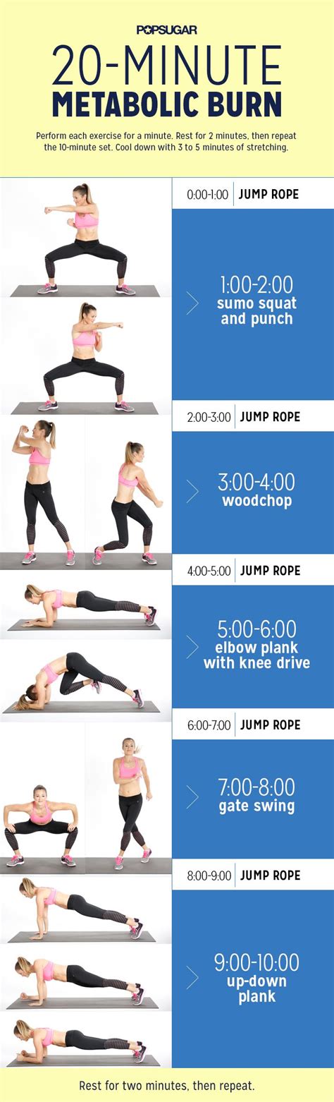 Calorie Torching Combo Cardio And Strength Training Exercise 20