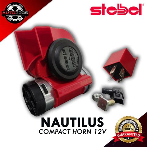 STEBEL Nautilus Compact Horn 12v With FREE Relay Lazada PH