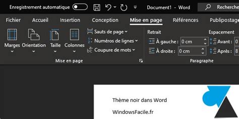 Comment Activer Le Mode Sombre De Word Excel Powerpoint Et Outlook My