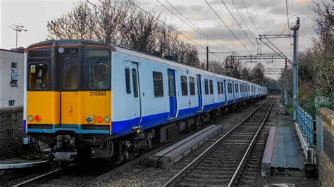 London Overground Class 315 801 And 858 At Seven Sisters For Enfield Town Youtube