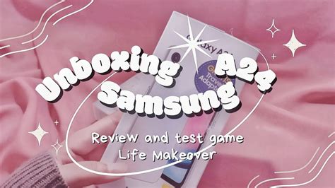 Unboxing 𝙰𝚎𝚜𝚝𝚑𝚎𝚝𝚒𝚌 Samsung A24 Thanks Lifemakeover7471 Youtube