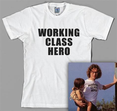 Working Class Hero John Lennon T Shirt Newgraphictees Working