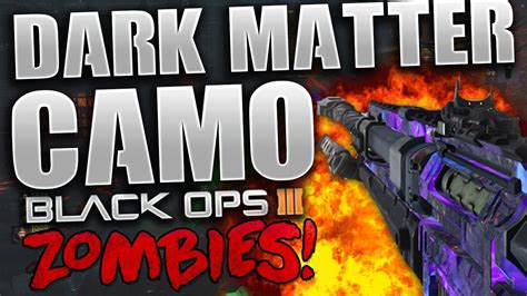 Dark Matter Camo On Every Gun In Black Ops Zombies Bo Zombies