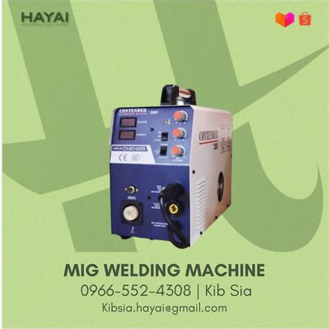 MIG Welding Machine, Commercial & Industrial, Industrial Equipment on Carousell