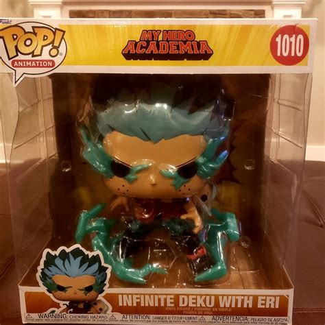 Funko Toys Funko Pop Jumbo My Hero Academia Infinite Deku With Eri