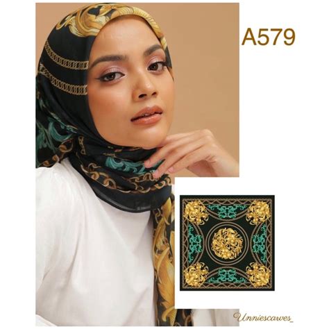 READYSTOCK Tudung Bawal Tudung Corak Tudung Murah Shopee Malaysia