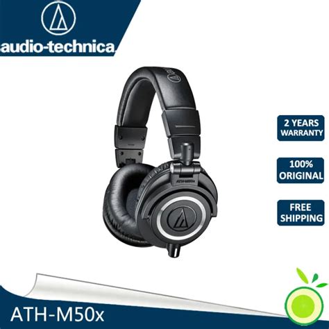 Original Audio Technica Ath M X Professional Monitor Headphones Closed