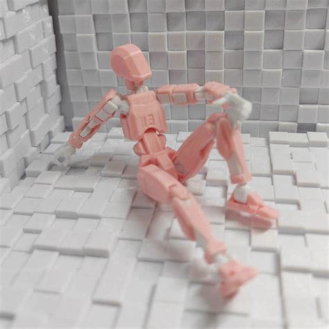 NEEDWAY 3D Printed Mannequin Multi Jointed Figures Toys Movable Robot