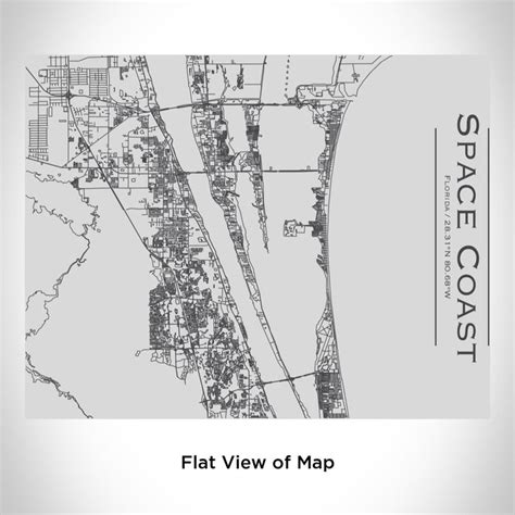 Map Of Florida Space Coast