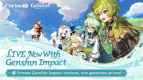 Stream Genshin Impact Content On Tiktok For A Chance To Win Primogems