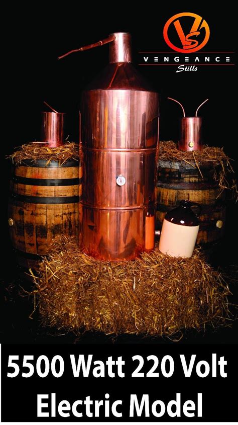 40 Gallon 5500 Watt ELECTRIC Copper Moonshine Still Complete Kit W