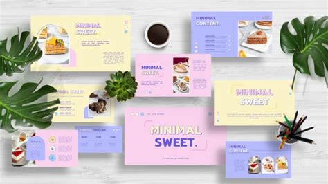 Download Free Sweet Food Presentation Template For Powerpoint And Canva