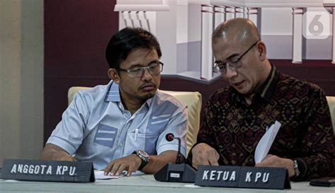 Resmi KPU Tetapkan Tiga Capres Cawapres Pemilu 2024 Foto Liputan6