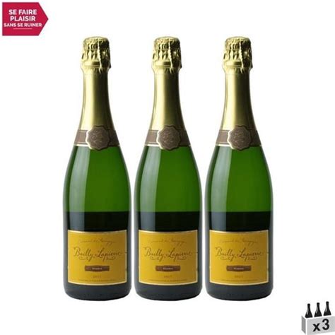 Cr Mant De Bourgogne Brut R Serve Blanc Lot De X Cl Les Caves