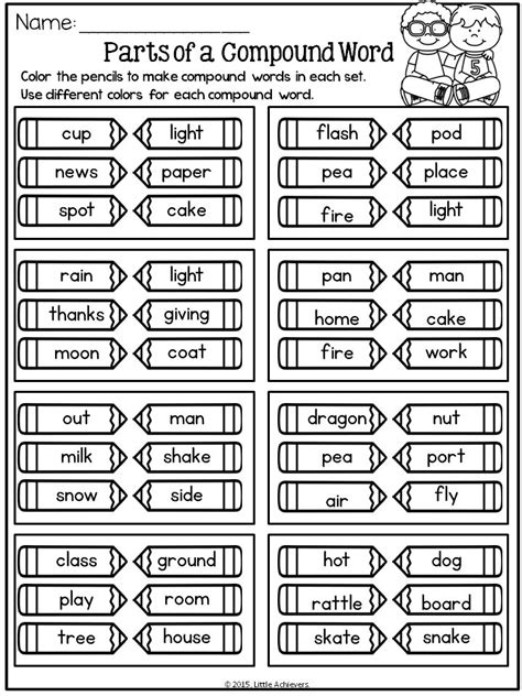 Best 25 Compound Word Activities Ideas On Pinterest Compound Words