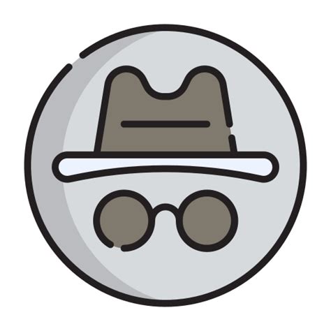 Incognito Generic Outline Color Icon