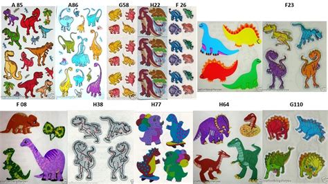 Sandylion Rare Dinosaurs Scrapbook Scrapbooking Stickers Retired Vintage Designs Ebay