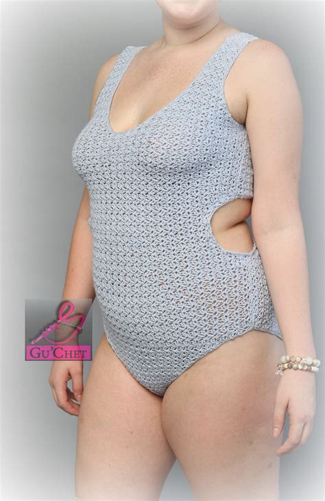 Crochet Lingerie Kit Crochet Lingerie Pattern Crochet Bodysuit Plus