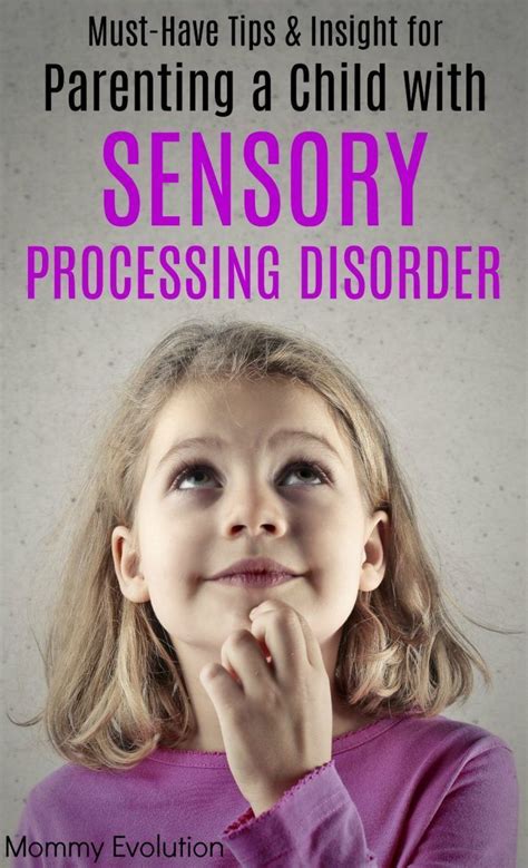 Tips For Parenting A Child With Sensory Processing Disorder Sensory