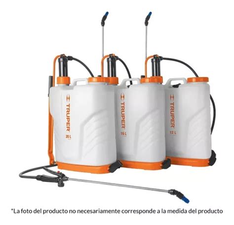 Fumigador De Mochila 16 Litros 14192 Truper Meses Sin Intereses