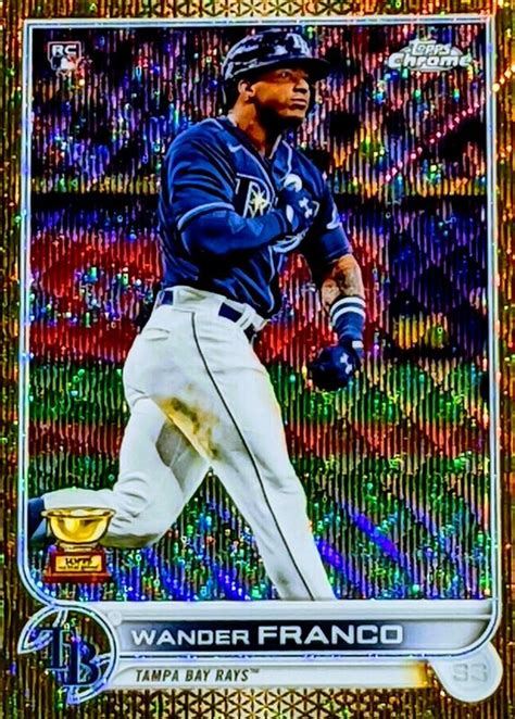 Wander Franco Topps Chrome Gold Wave Refractor Price Guide