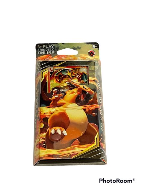 Pokemon Sun Moon Team Up Theme Deck Relentless Flame Charizard NEW