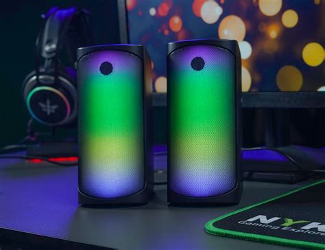 Apakah Speaker Gaming Speaker Audio Dikasih Lampu Rgb Nyk Nemesis