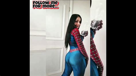 Sexy Spider Girl Cosplay 😍🔥 ️ Youtube