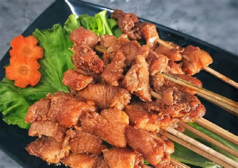 Resep Sate Ayam Teriyaki🐔 Oleh Citra Haries Cookpad