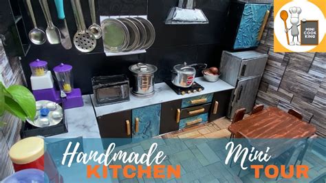 Handmade Mini Kitchen Tour Small Modular Kitchen Kitchen