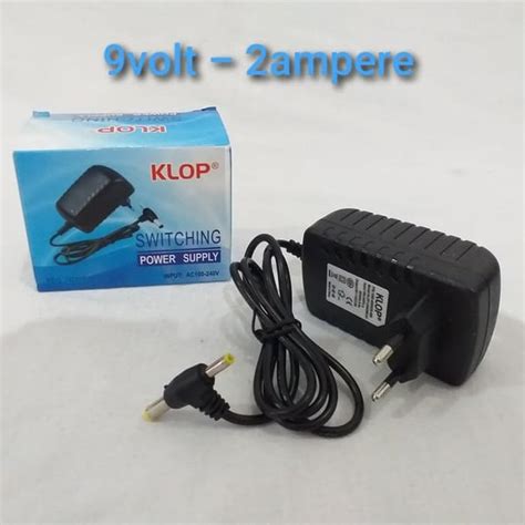 Jual Adaptor 9v 2A Switching Power Supply Trafo 9 Volt 2 Ampere Jek T