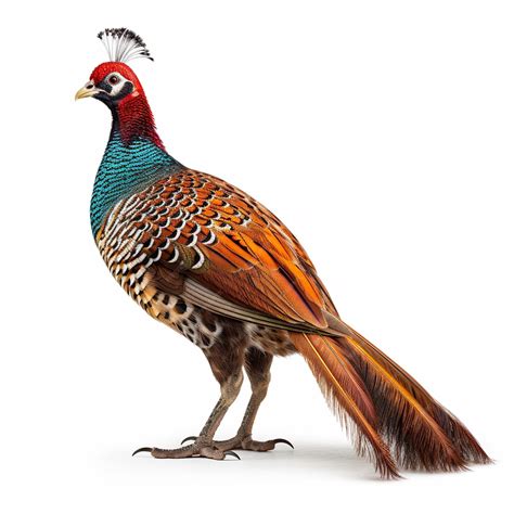 Premium Ai Image Pheasant On White Background