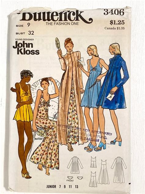 S VINTAGE BUTTERICK PATTERN Baby Doll Bikini Etsy