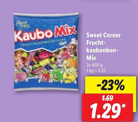 Sweet Corner Frucht Kaubonbon Mix Angebot Bei Lidl 1prospektede