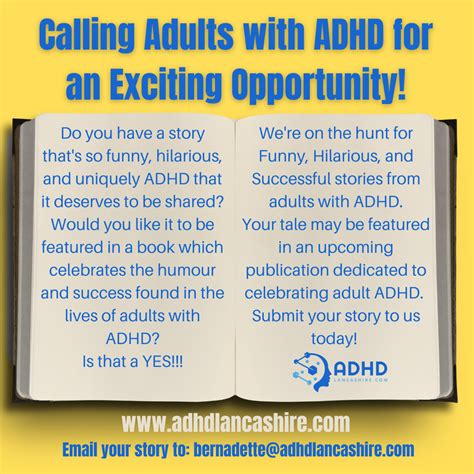 Adult Adhd Book Hilarious Adhd Stories Adhd Lancashire