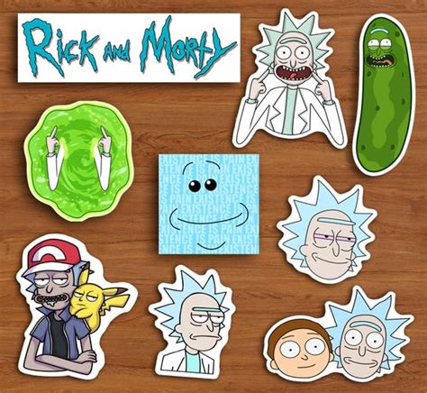 Rick And Morty Sticker Ultimate Pack