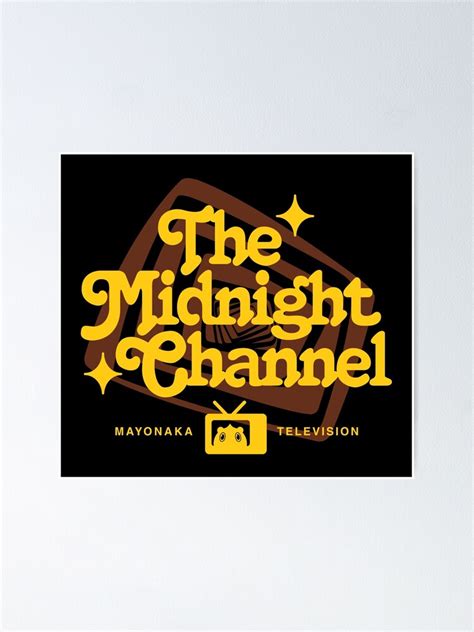 "Persona 4 - The Midnight Channel" Poster by JayMart | Redbubble