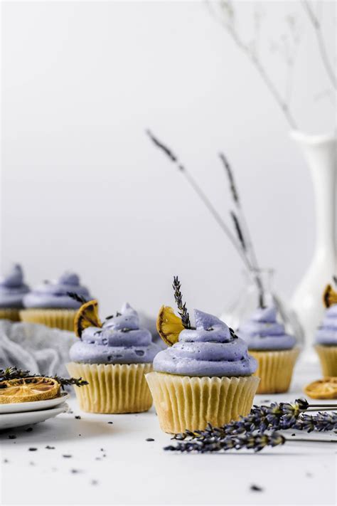 Vegan Lemon Lavender Cupcakes With Buttercream Frosting Artofit